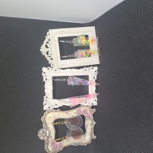 Handmade earrings 3 pairs